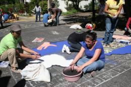 Elaboracin de alfombras