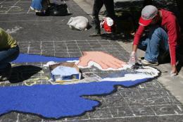 Elaboracin de alfombras