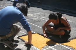 Elaboracin de alfombras